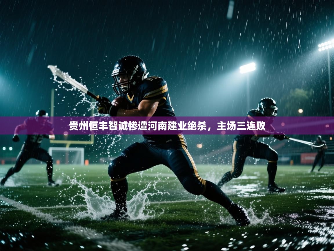 贵州恒丰智诚惨遭河南建业绝杀，主场三连败  第1张